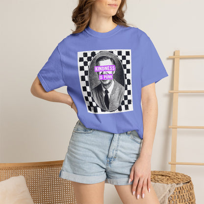 Unlikely Rebel Checkered Edition Unisex T-shirt (Violet)