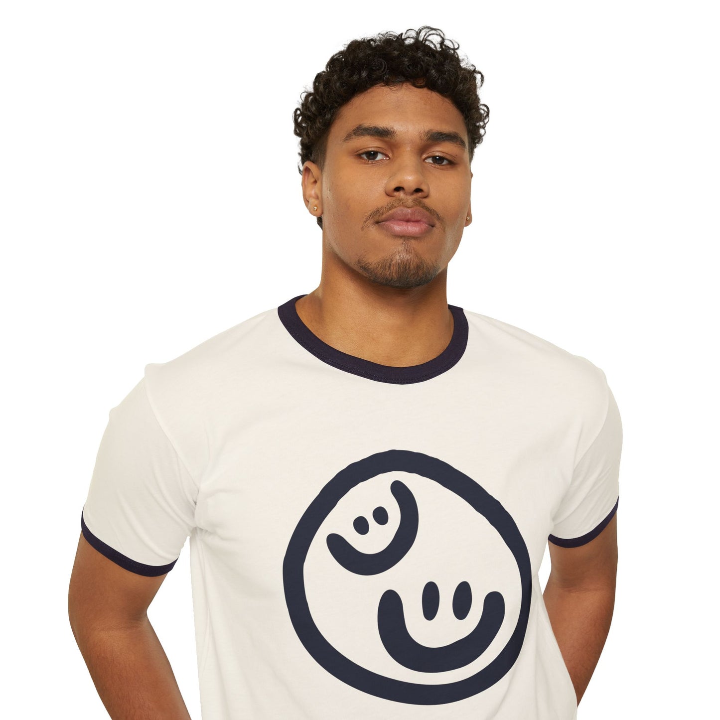 Love your Neighbor - By: Favio Moreno - Unisex Ringer T-Shirt