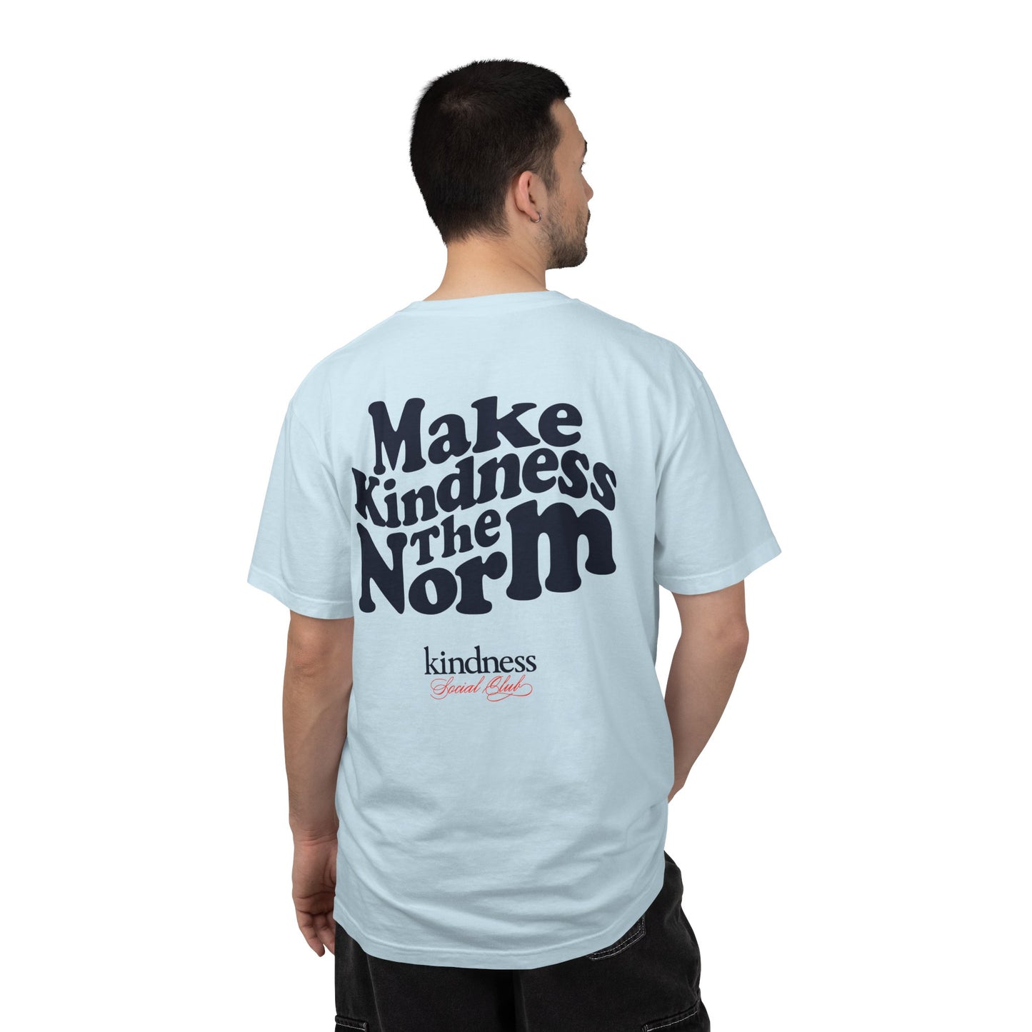 Make Kindness the Norm (Wavy) Unisex T-Shirt - By: Favio Moreno (KSC Light)