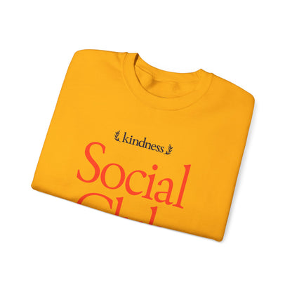 Kindness Social Club – By: Favio Moreno - Varsity Unisex Crew Sweatshirt (KSC Light)