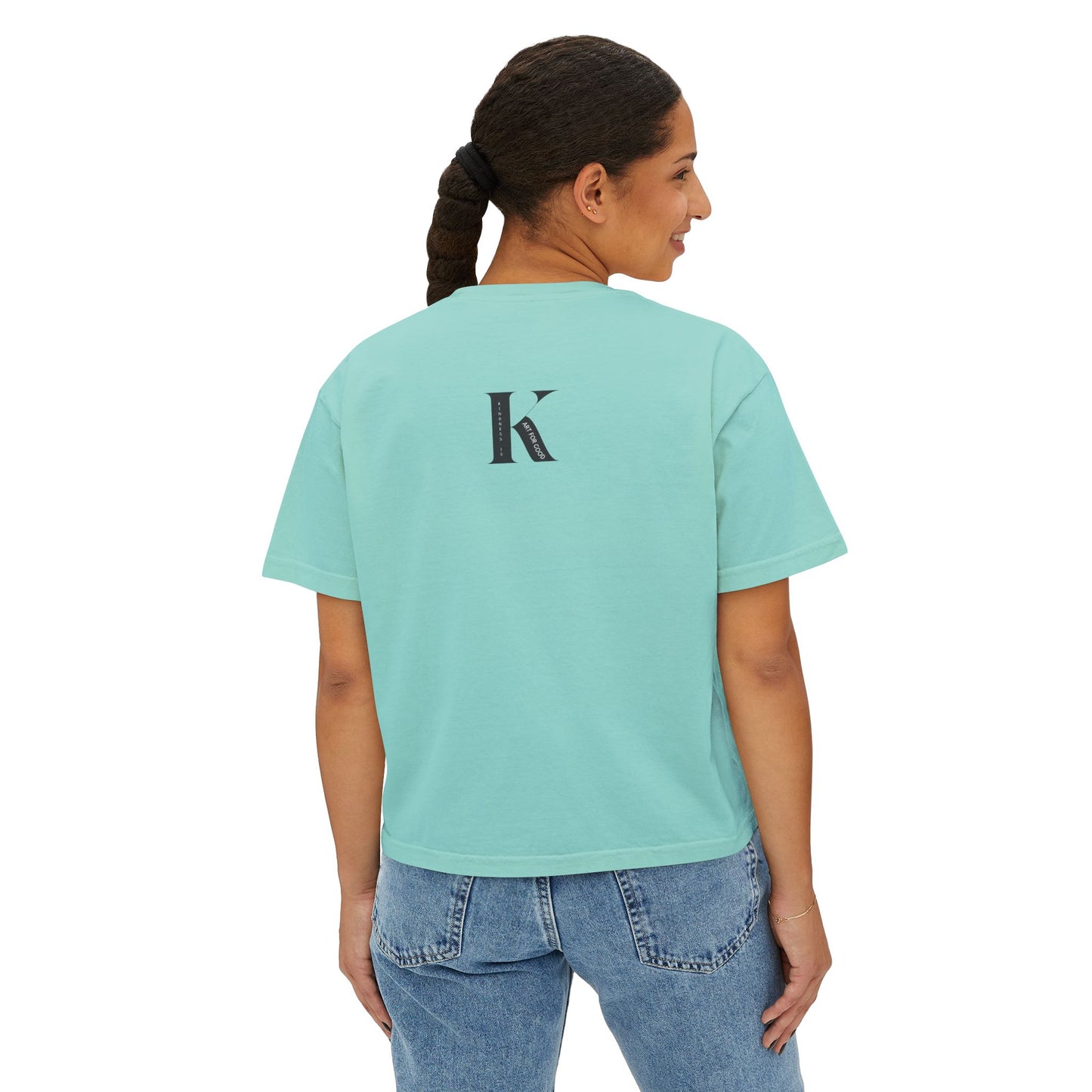 Unlikely Rebel -  Women's Boxy Tee by Favio Moreno