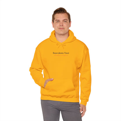 Kindness Conquers Unisex Adult Hoodie - By: Favio Moreno (KSC Light)