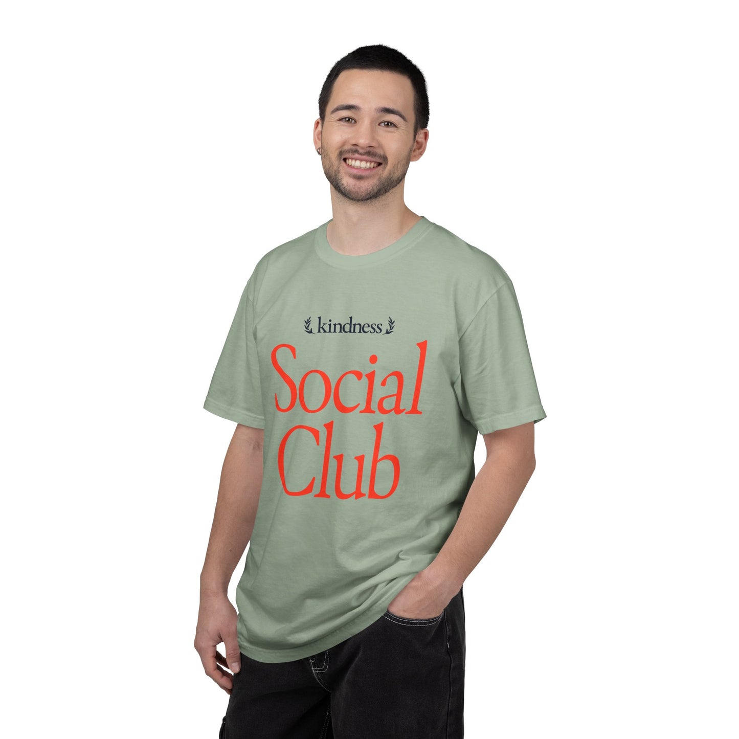 Kindness Social Club – By: Favio Moreno - Varsity Unisex T-Shirt (KSC Light)
