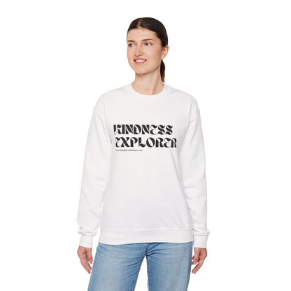 Kindness Explorer Crewneck Adult Sweatshirt