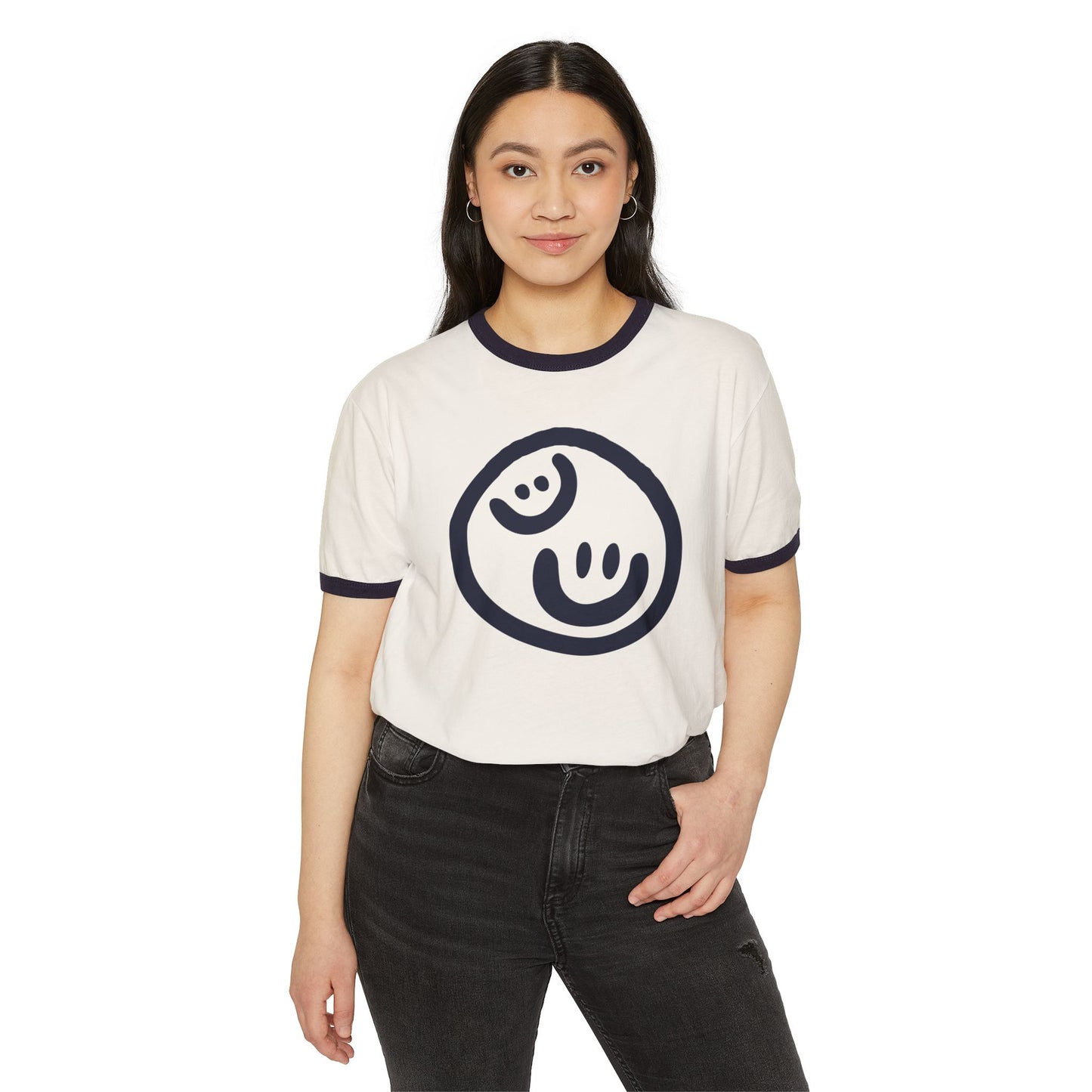 Love your Neighbor - By: Favio Moreno - Unisex Ringer T-Shirt