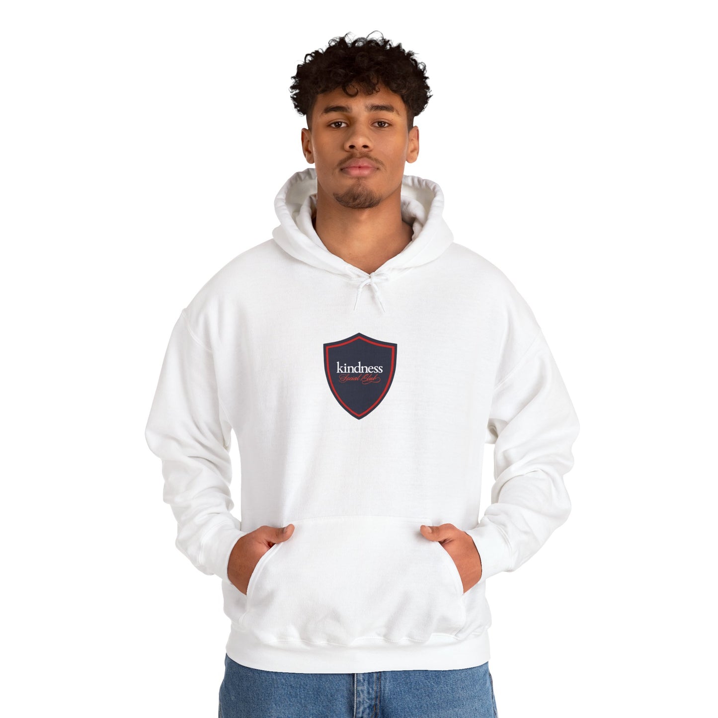 Make Kindness The Norm Unisex Adult Hoodie (Reg KSC Light) - By: Favio Moreno