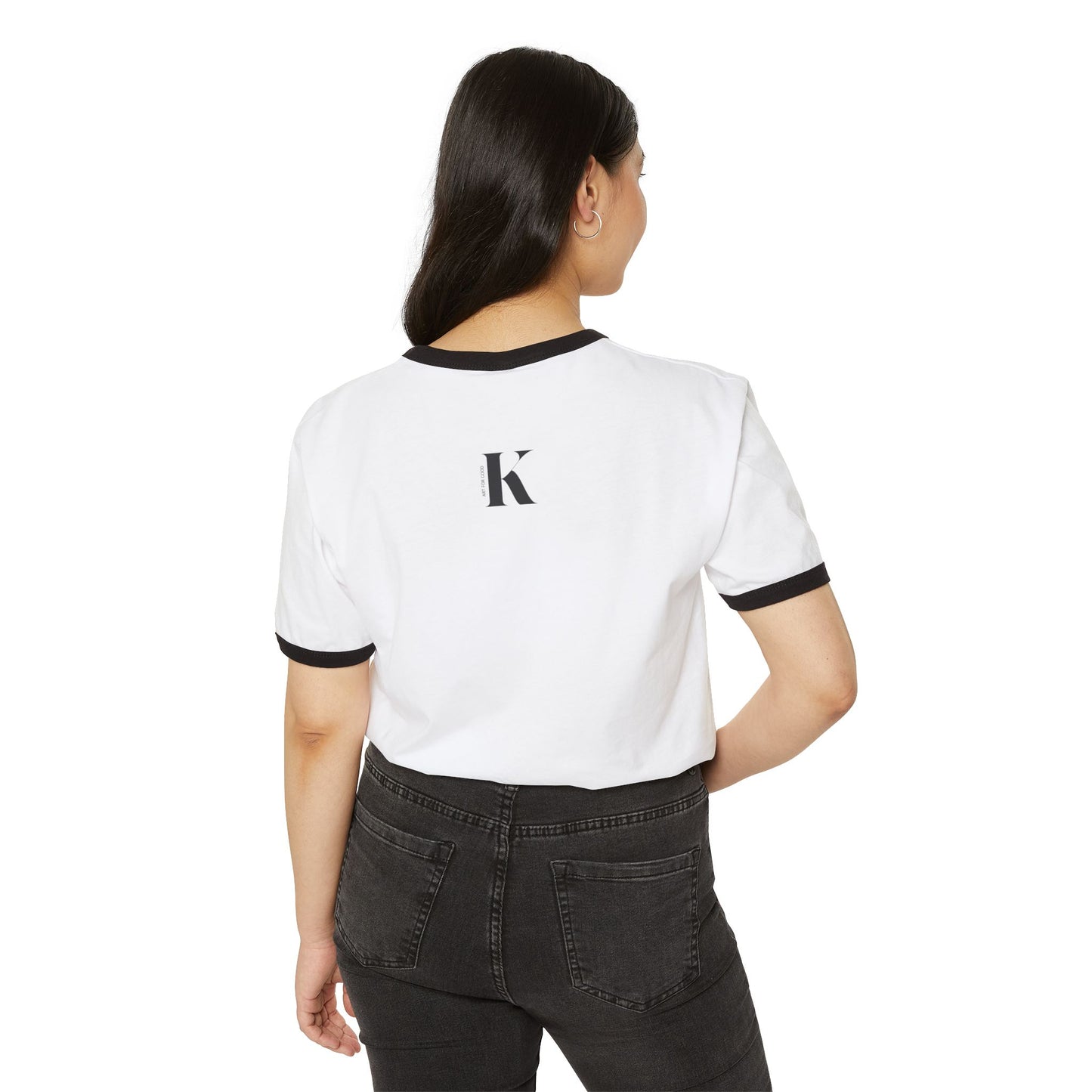 Kindness Is the New Punk Rock Unisex Cotton Ringer T-Shirt