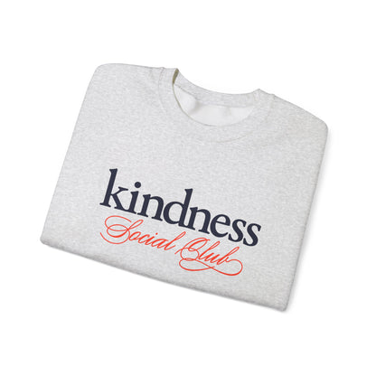 Kindness Social Club Classic Adult Crew Sweatshirt (KSC Light) - By: Favio Moreno