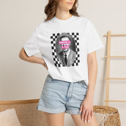 Unlikely Rebel Checkered Edition Unisex T-shirt (Pink)