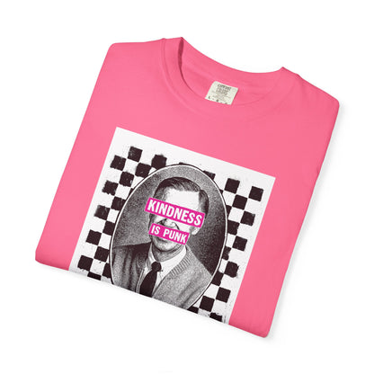 Unlikely Rebel Checkered Edition Unisex T-shirt (Pink)