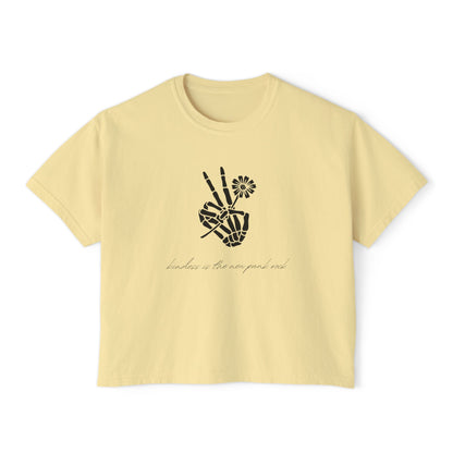 Peaceful Warrior -  Women's Boxy Tee