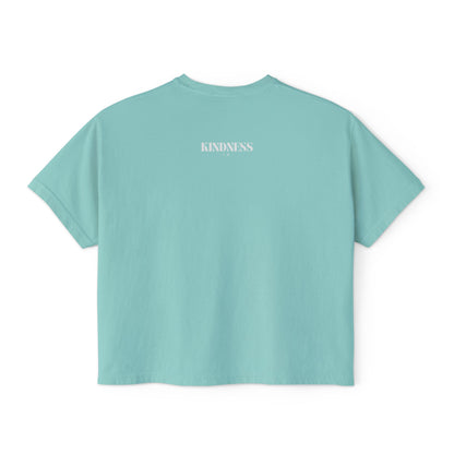 Yellow Signal -  Women's Boxy Tee by Favio Moreno
