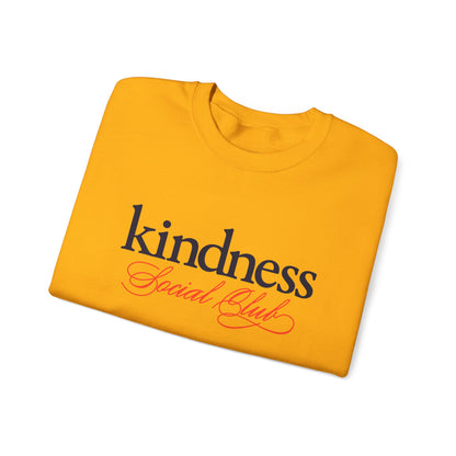 Kindness Social Club Classic Adult Crew Sweatshirt (KSC Light) - By: Favio Moreno