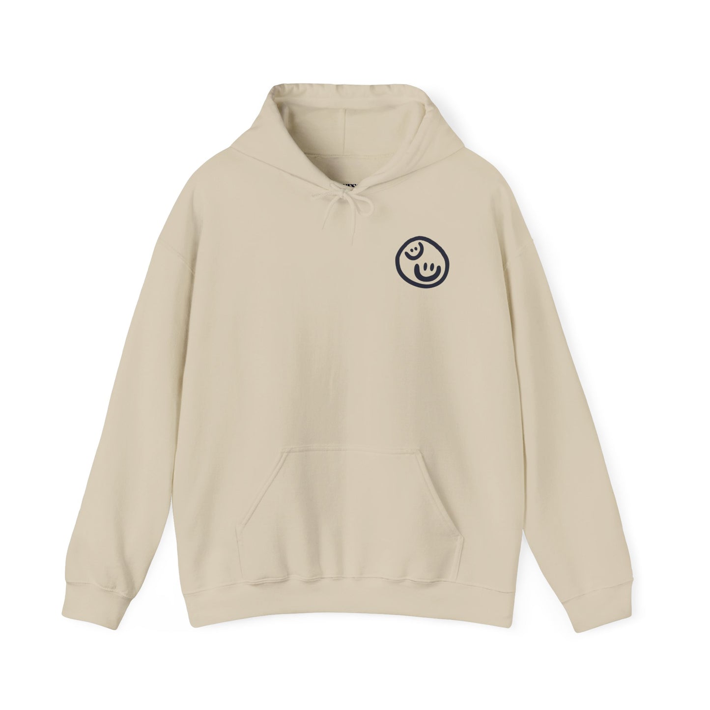 Make Kindness The Norm (Wavy) Unisex Adult Hoodie - By: Favio Moreno (KSC, Light)