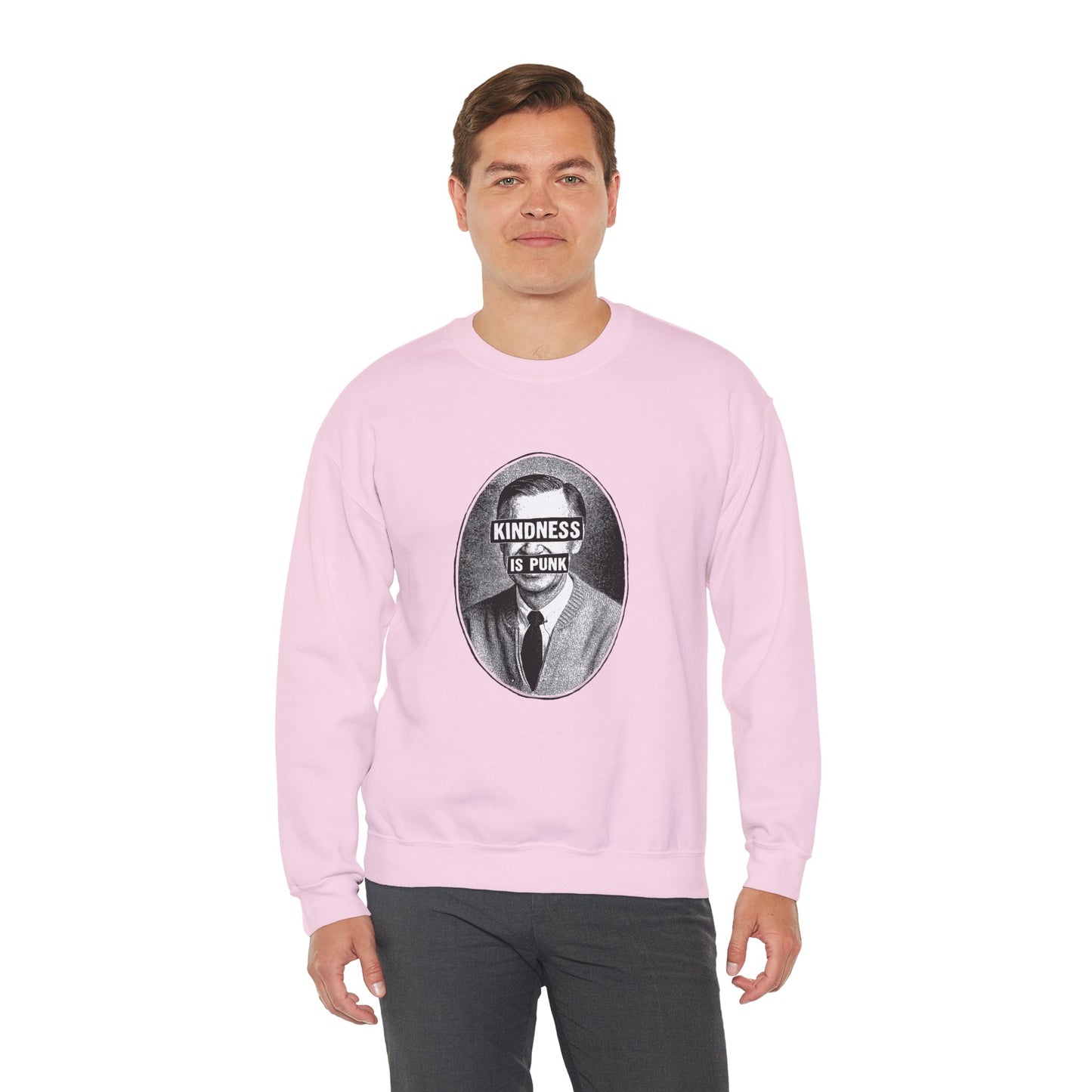 Unlikely Rebel Adult Sweatshirt- by Favio Moreno  Crewneck Sweatshirt