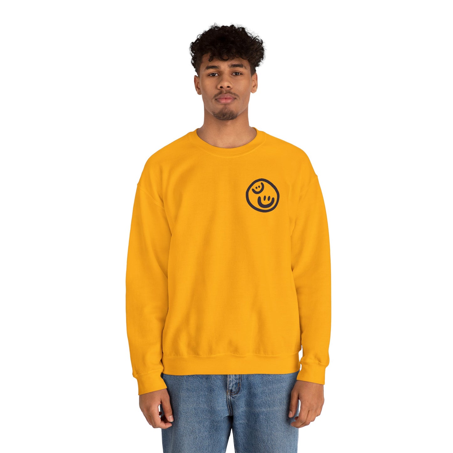 Love your Neighbor - By: Favio Moreno - Unisex Crew Sweatshirt (KSC, Reg, Light)