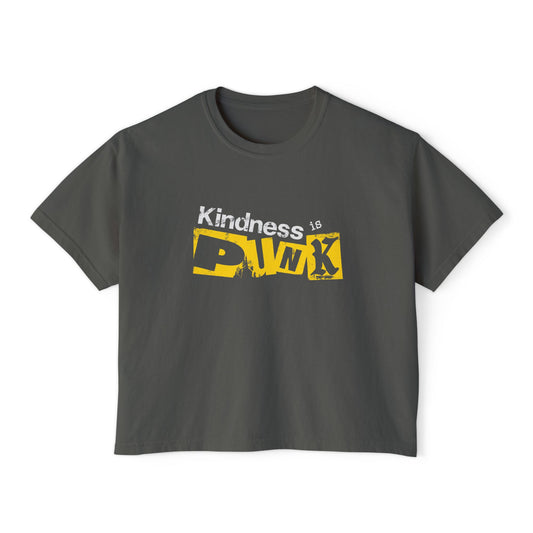 Yellow Signal -  Women's Boxy Tee by Favio Moreno