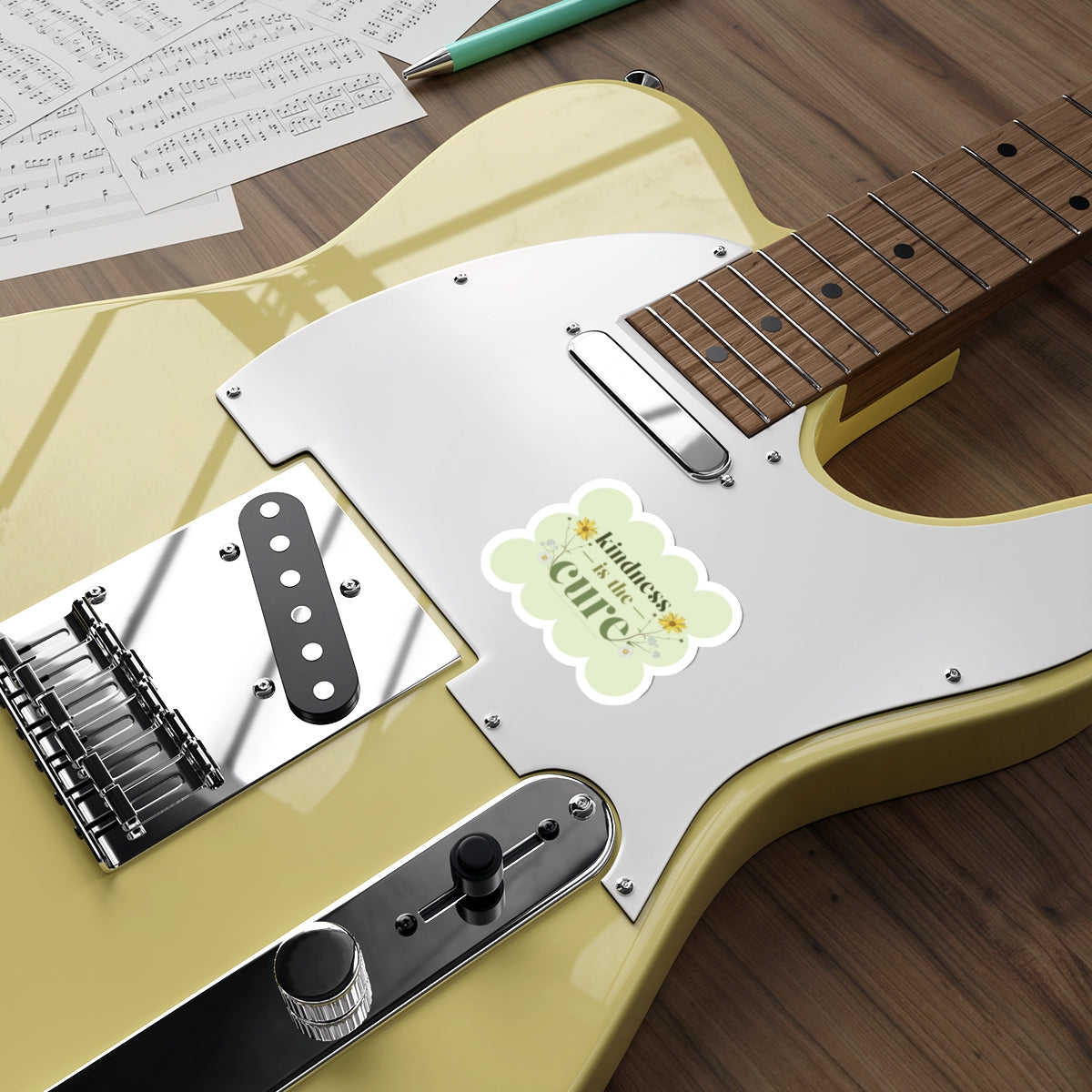 Daisy 4" Die-Cut Sticker - By: AMR