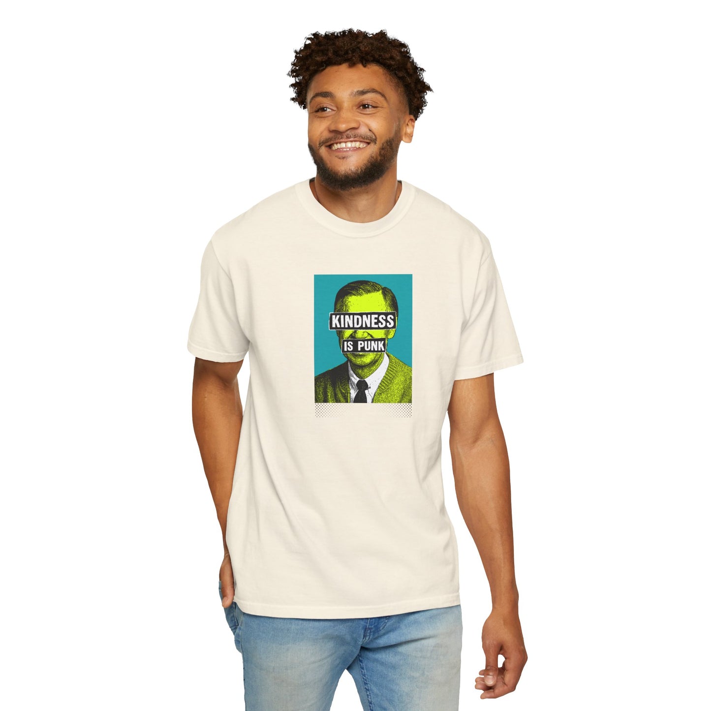 Unlikely Rebel Pop Art Edition Unisex T-shirt (Blue)