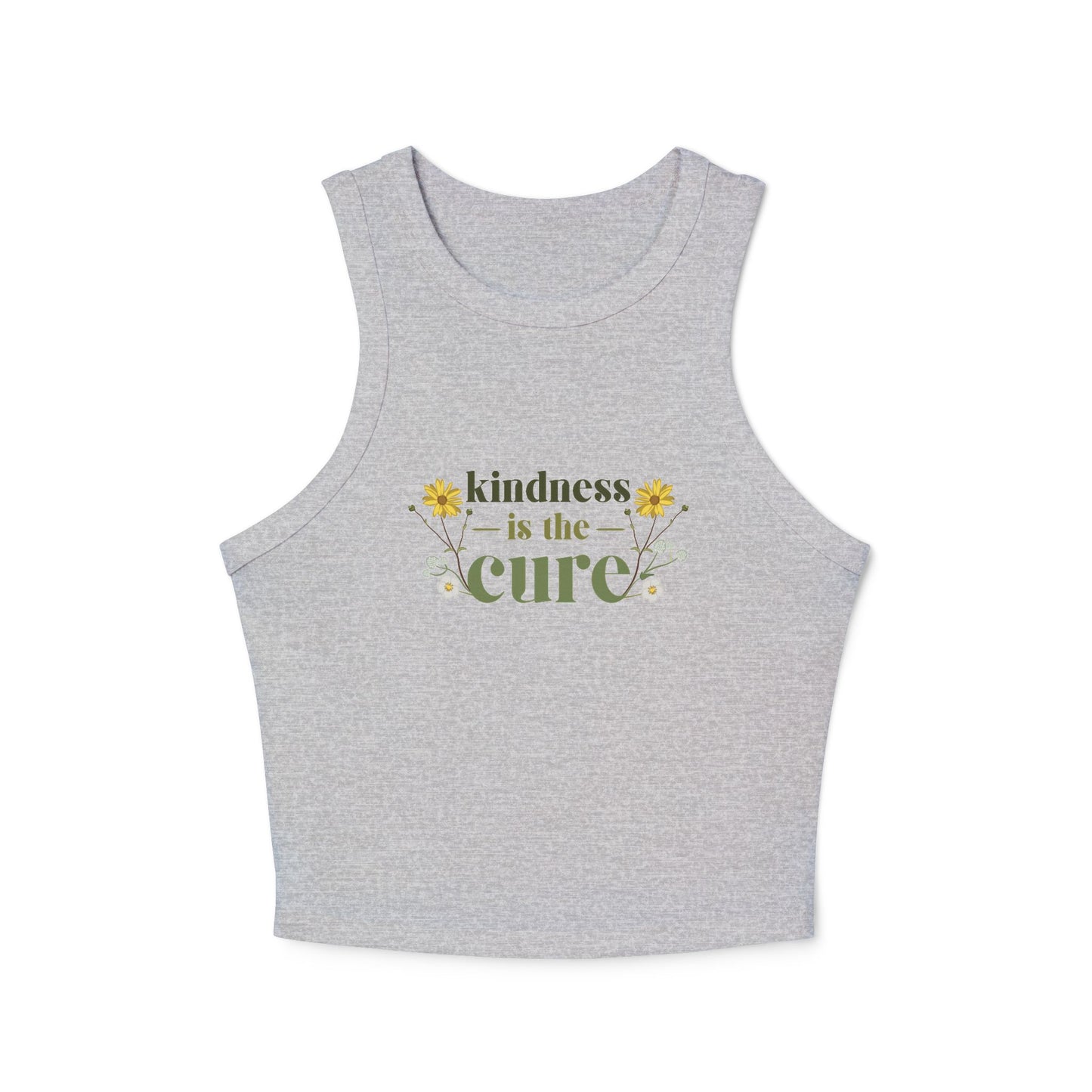 The Cure - Floral Racer Tank