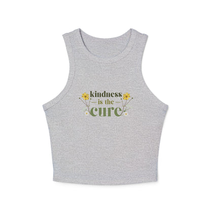 The Cure - Floral Racer Tank