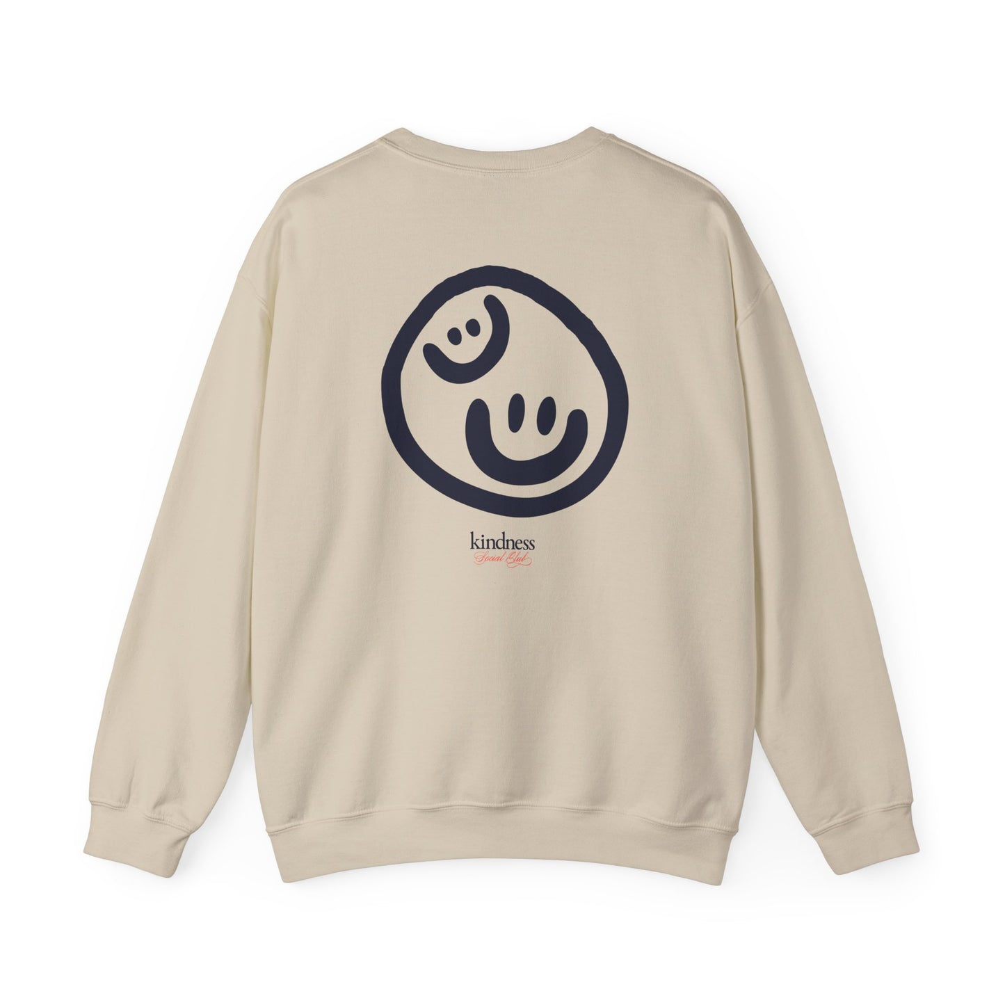 Kindness Social Club Classic Adult Crew Sweatshirt (KSC Light) - By: Favio Moreno