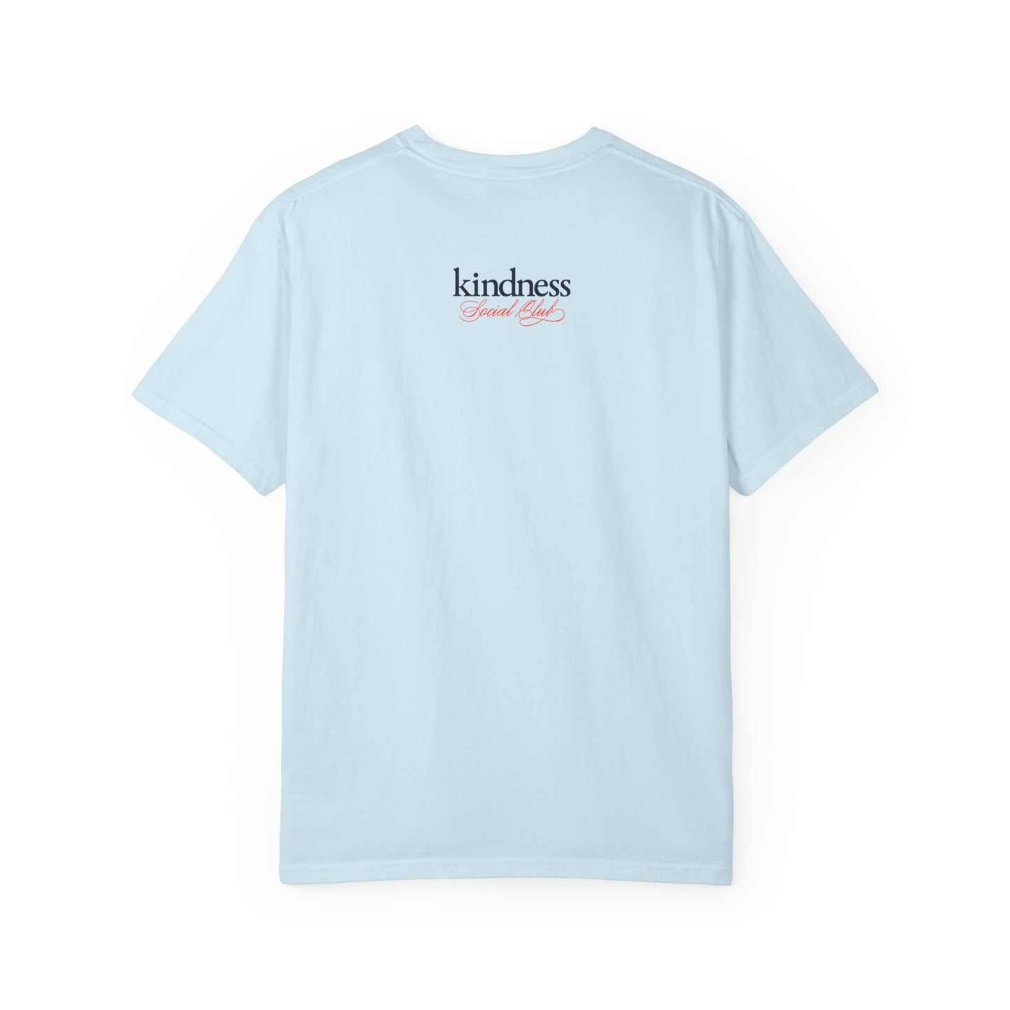 Kindness Social Club – By: Favio Moreno - Varsity Unisex T-Shirt (KSC Light)