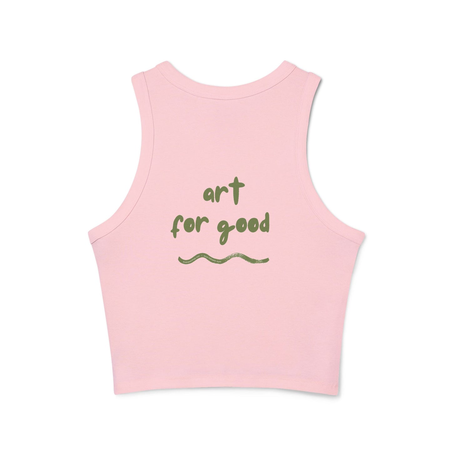 The Cure - Floral Racer Tank