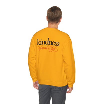 Kindness Conquers Unisex Crew Sweatshirt  - By: Favio Moreno (KSC Light)