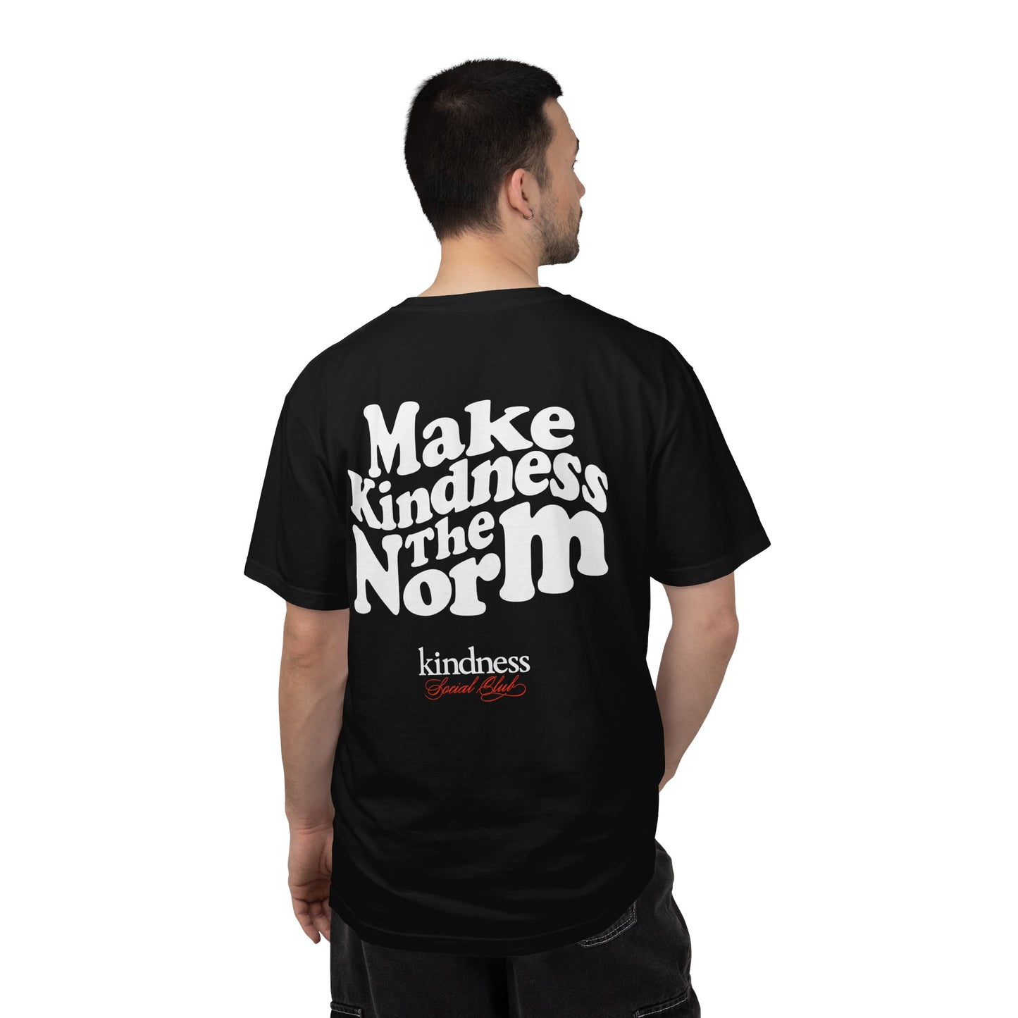 Make Kindness the Norm (Wavy) Unisex T-Shirt - By: Favio Moreno (KSC Rich)