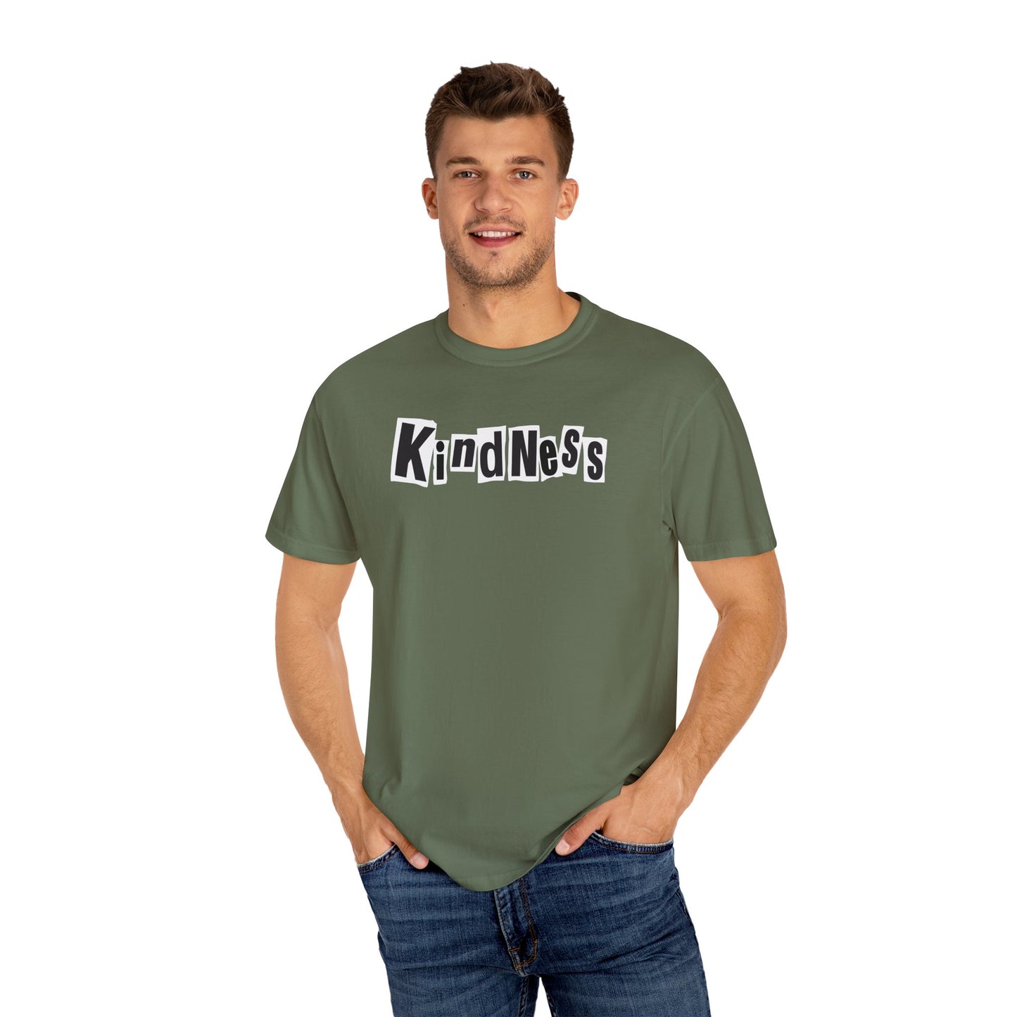 Block by Block Kindness T-Shirt by Favio Moreno