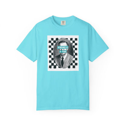 Unlikely Rebel Checkered Edition Unisex T-shirt (Blue)