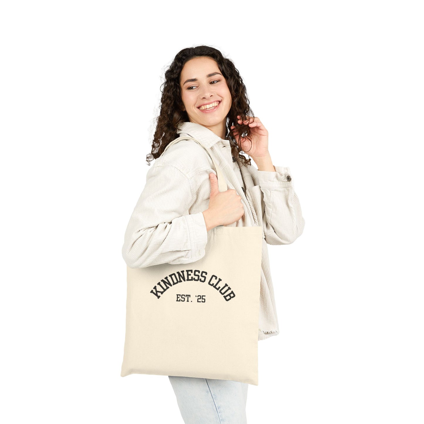 Kindness Club Canvas Tote Bag