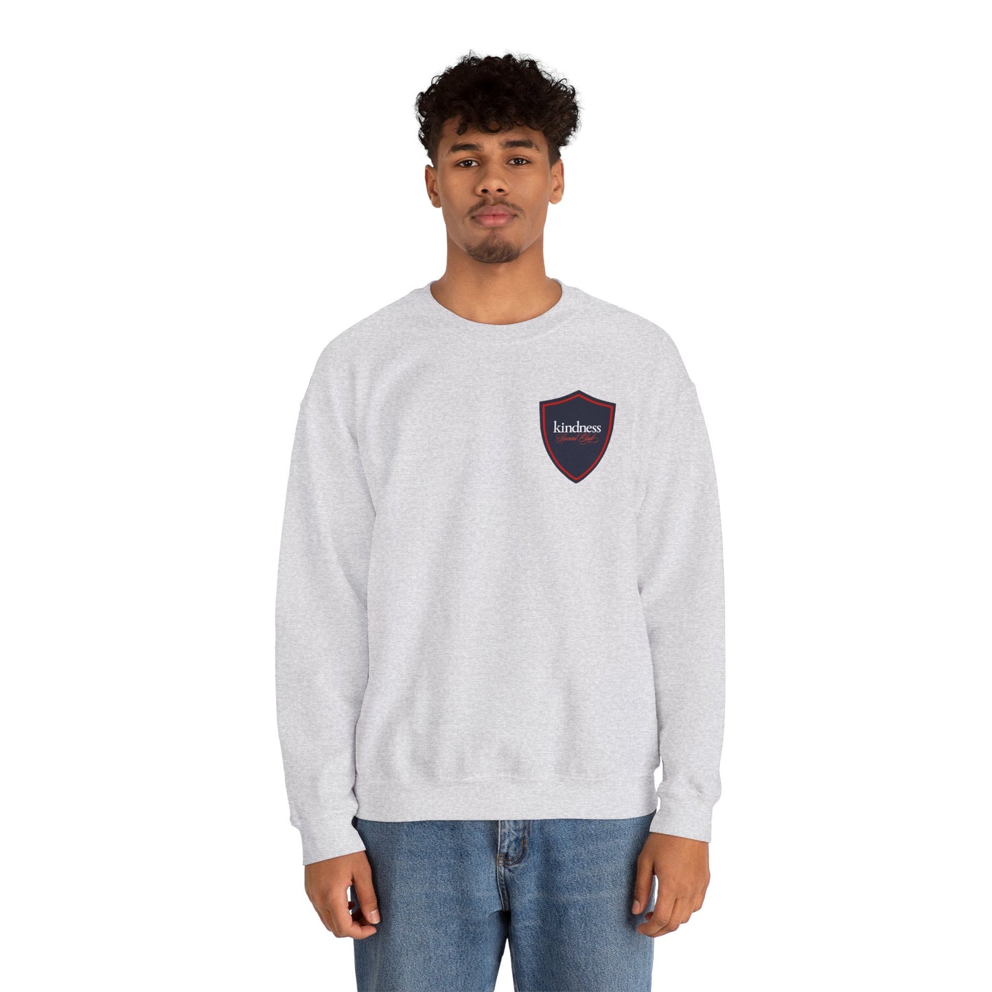 Make Kindness The Norm Unisex Crew Sweatshirt (Reg KSC Light) - By: Favio Moreno