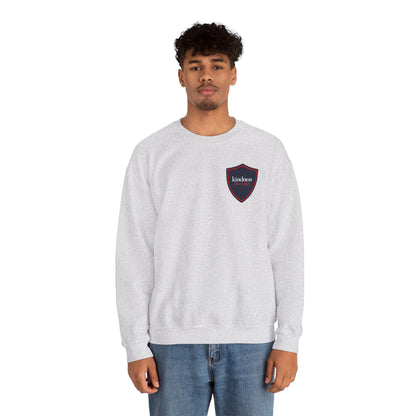 Make Kindness The Norm Unisex Crew Sweatshirt (Reg KSC Light) - By: Favio Moreno