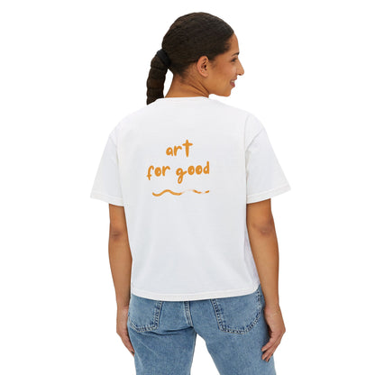 Daisy - By: AMR - Women's Boxy T-Shirt