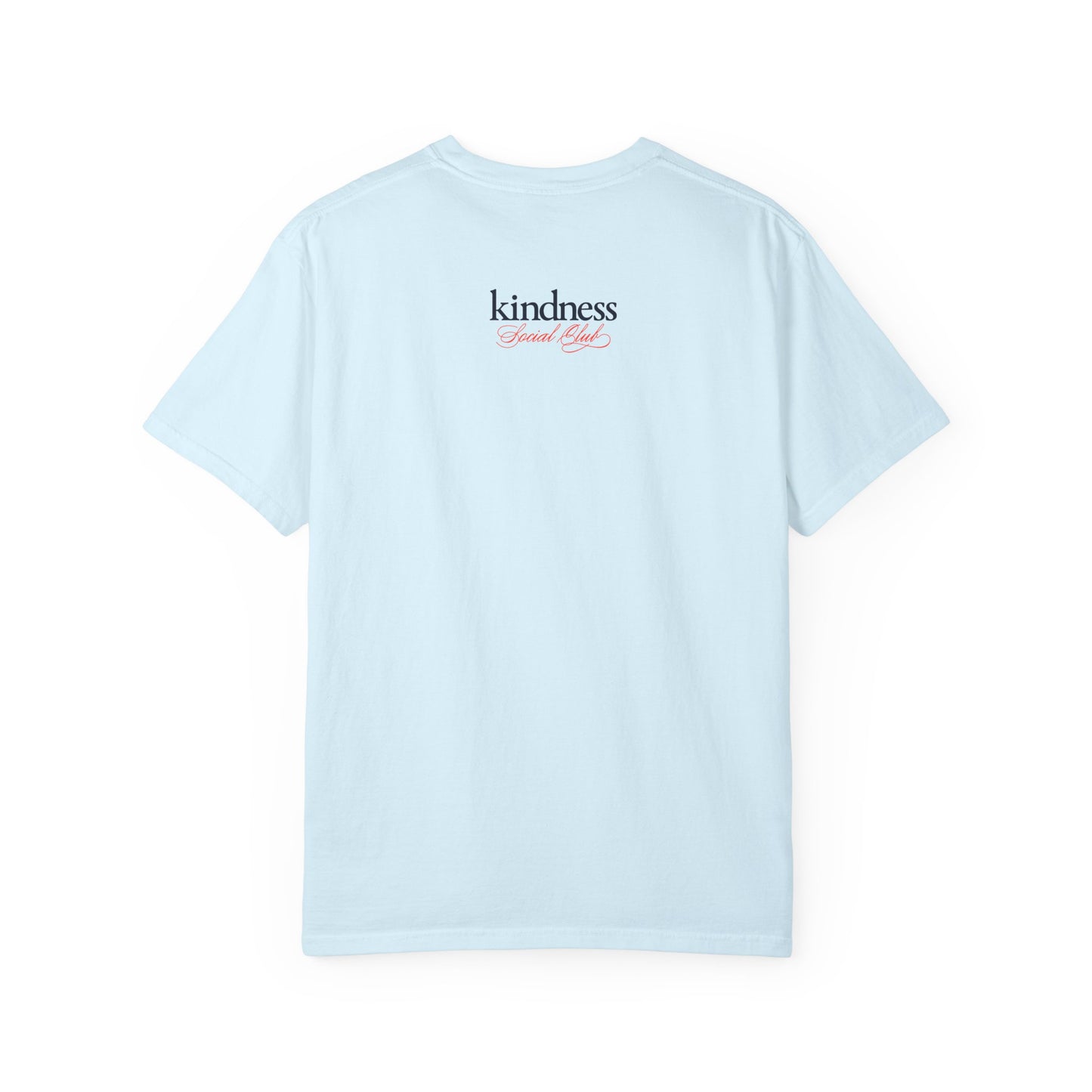 Kindness Social Club – By: Favio Moreno - Varsity Unisex T-Shirt (KSC Light)