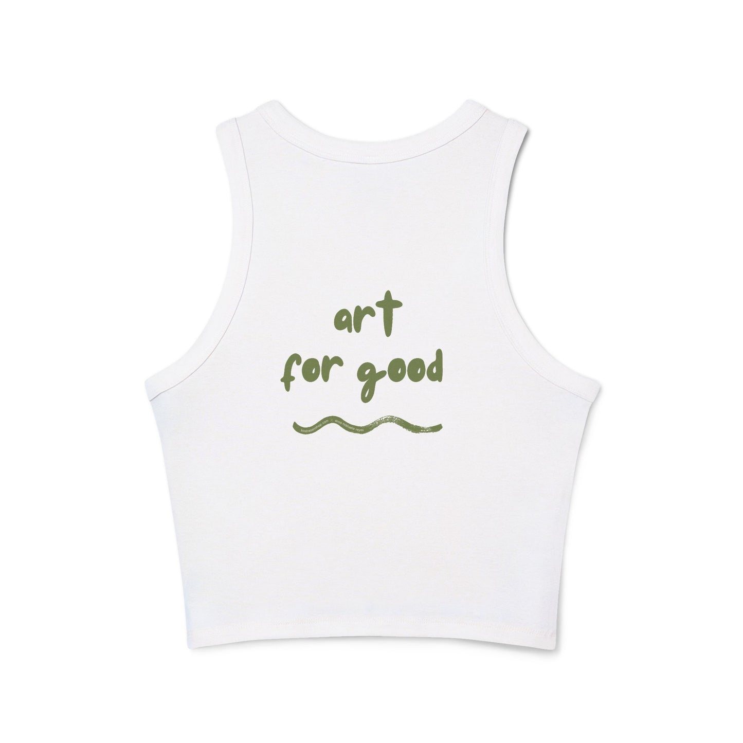 The Cure - Floral Racer Tank