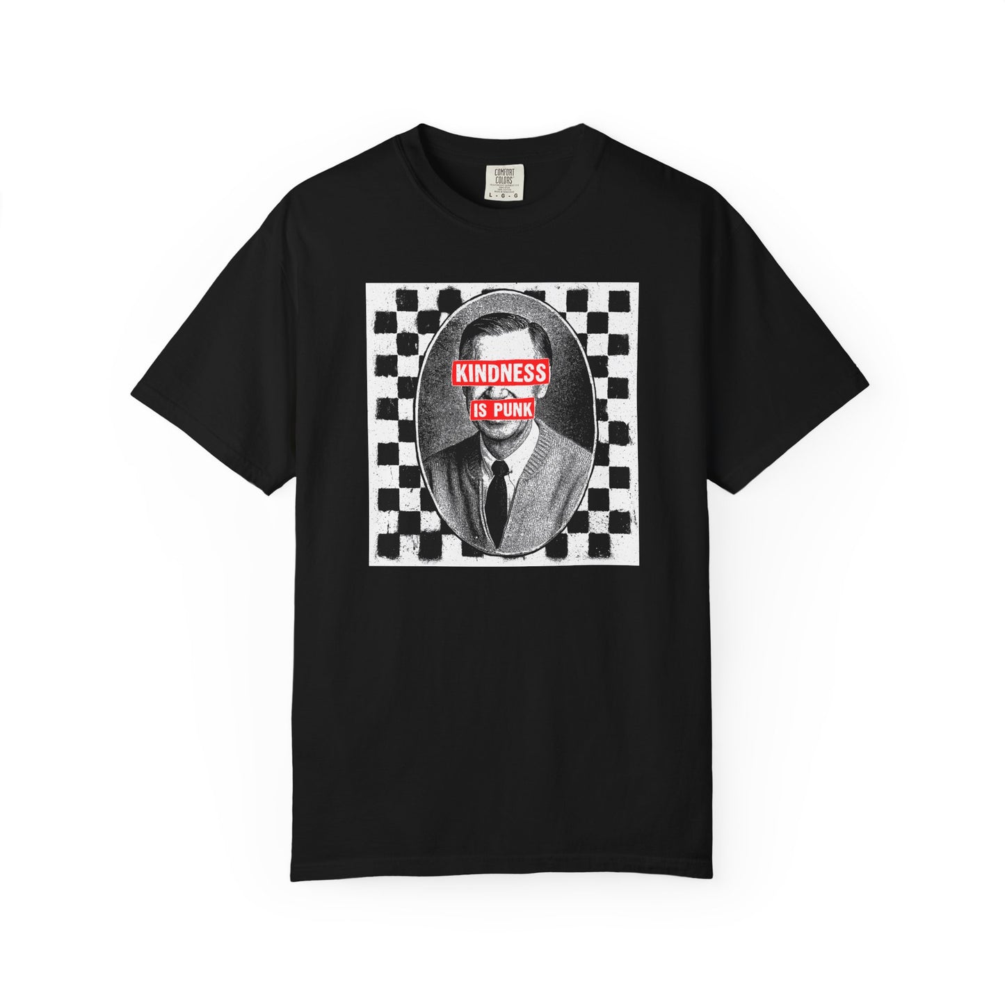 Unlikely Rebel Checkered Edition Unisex T-shirt (Red)