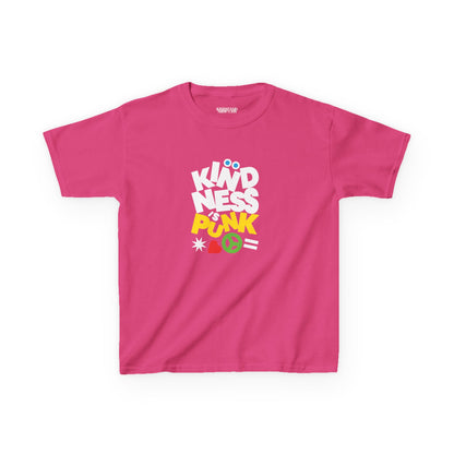 Peace, Love, and Punk Kid's T-shirt - by Favio Moreno