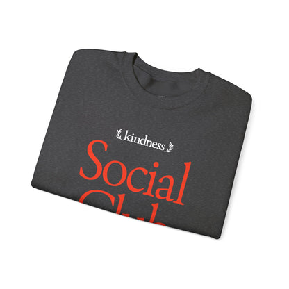 Kindness Social Club - By: Favio Moreno – Varsity Unisex Crew Sweatshirt (KSC Rich)