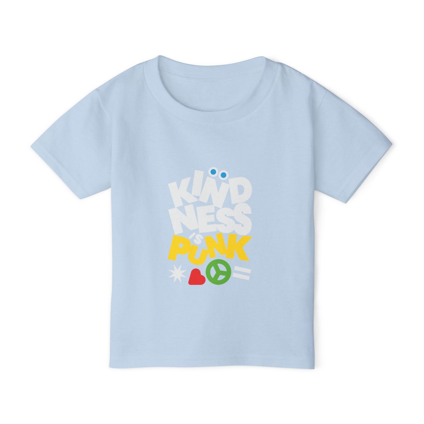 Peace, Love, and Punk Toddler Tee - by Favio Moreno - by Favio moreno