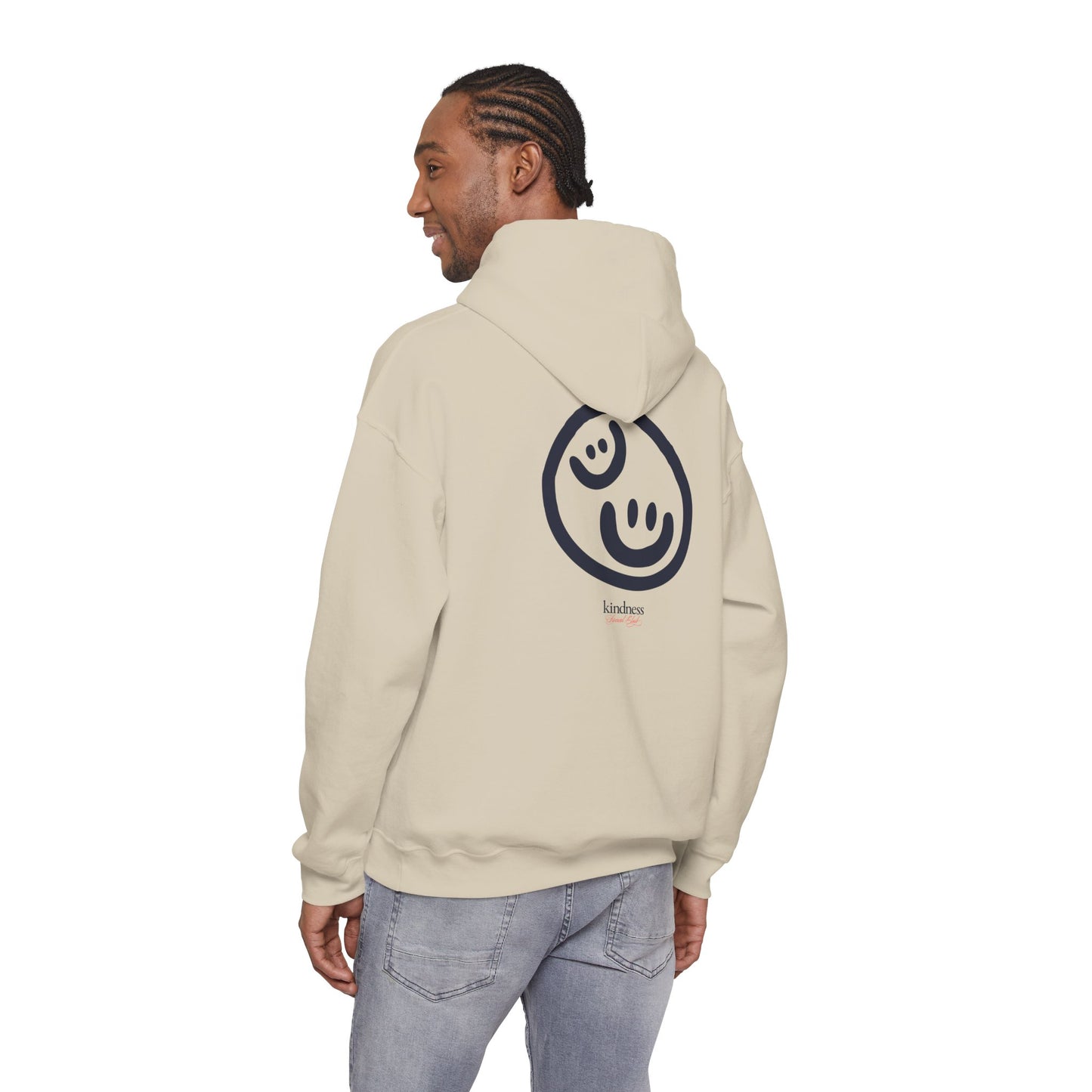 Kindness Social Club Classic Adult Hoodie (KSC Light) - By: Favio Moreno