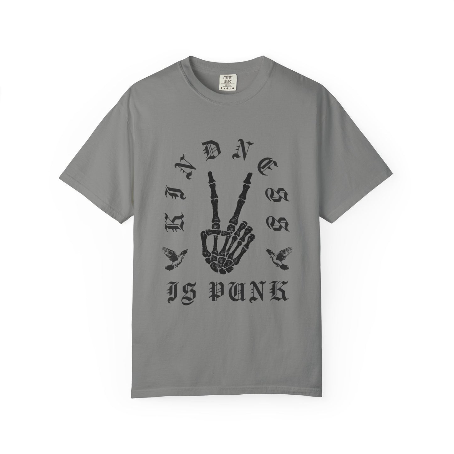 Gothic Dove Kindness T-shirt - by Favio Moreno