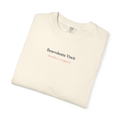 Kindness Conquers By: Favio Moreno Unisex T-Shirt (KSC Light)
