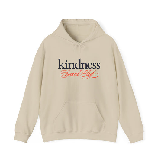 Kindness Social Club Classic Adult Hoodie (KSC Light) - By: Favio Moreno