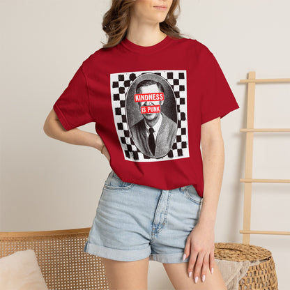 Unlikely Rebel Checkered Edition Unisex T-shirt (Red)
