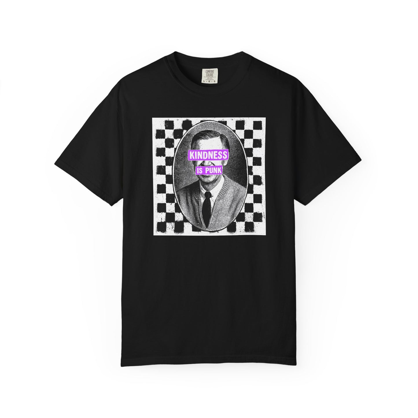 Unlikely Rebel Checkered Edition Unisex T-shirt (Violet)