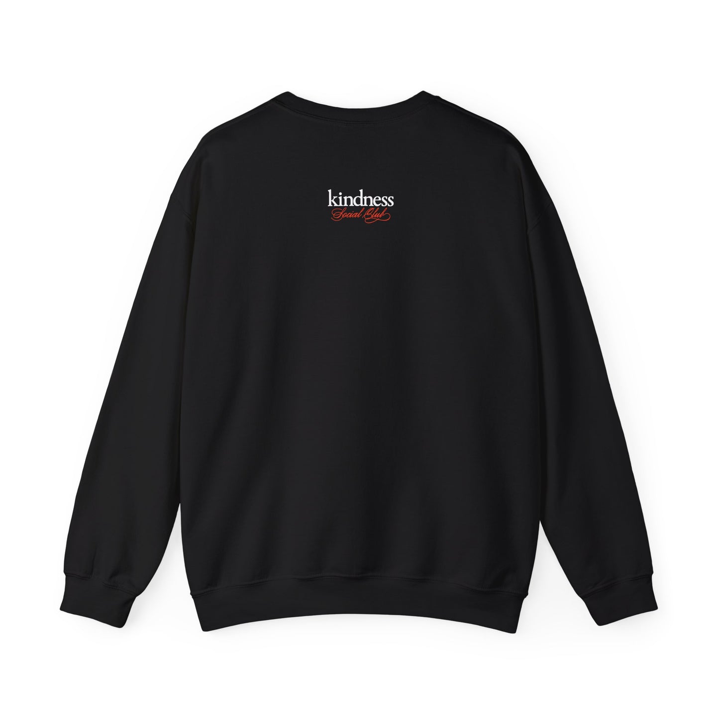 Kindness Social Club - By: Favio Moreno – Varsity Unisex Crew Sweatshirt (KSC Rich)