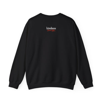 Kindness Social Club - By: Favio Moreno – Varsity Unisex Crew Sweatshirt (KSC Rich)